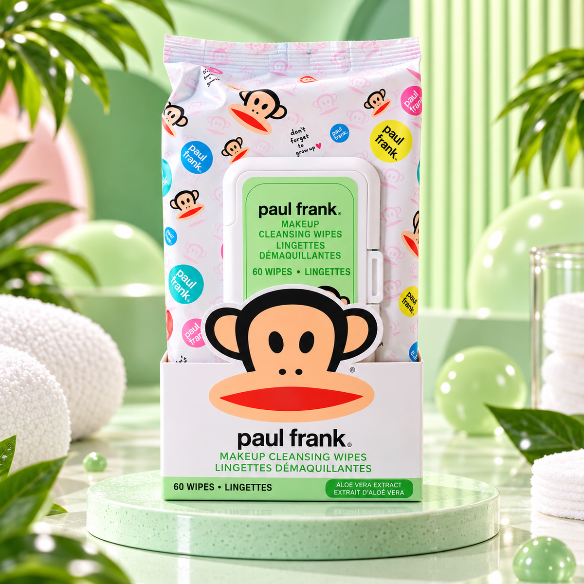 Makeup Cleansing Wipes – Aloe Vera
